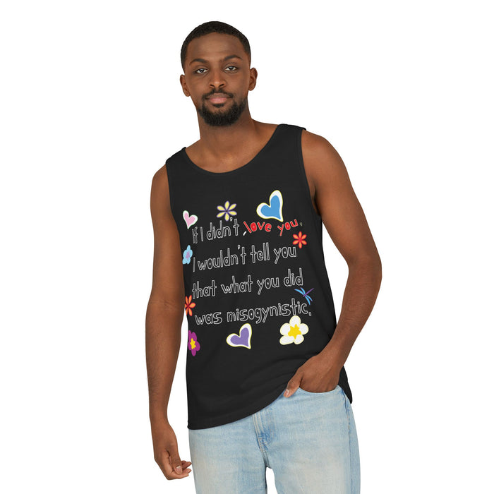 Love Wins (Anti-Misogyny) Cotton Tank Top