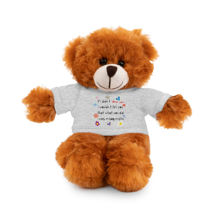 Love Wins (Anti-Misogyny) Stuffed Animal - Small