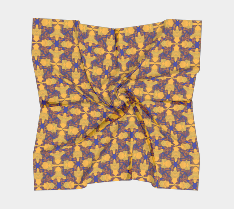 Hot Wata Square Silk Scarf