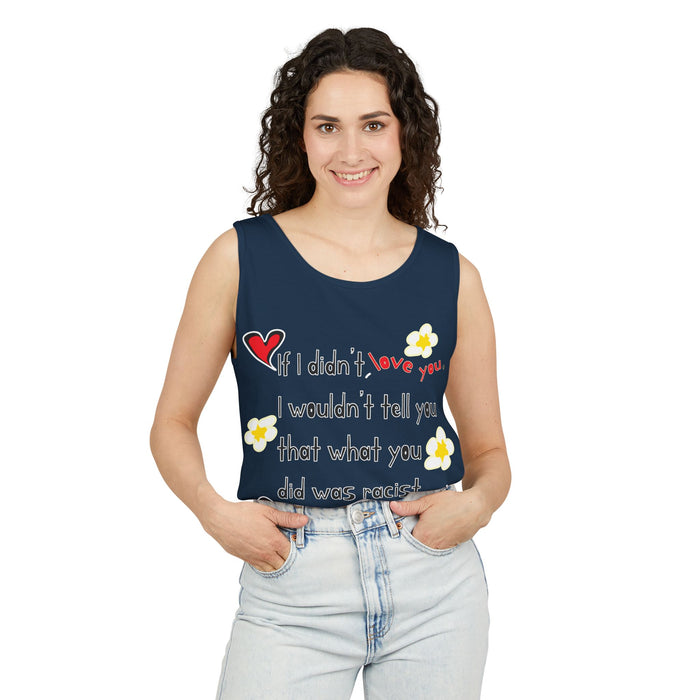 Love Wins (Anti-Racism) Cotton Tank Top