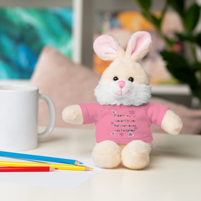 Love Wins (Anti-Transphobia) Stuffed Animal - Small