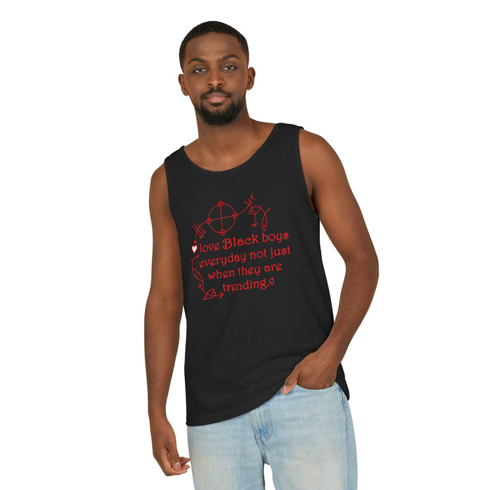 Love Black Boys Everyday... Cotton Tank Top