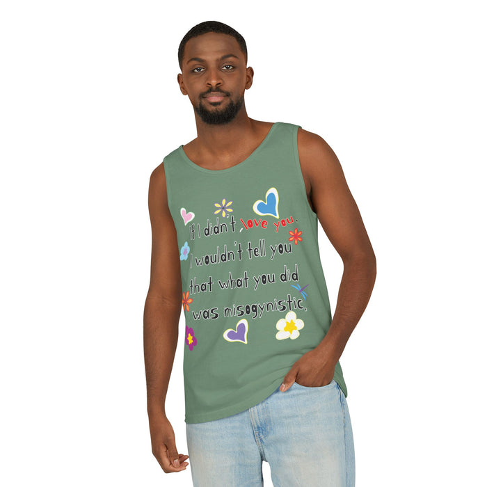 Love Wins (Anti-Misogyny) Cotton Tank Top