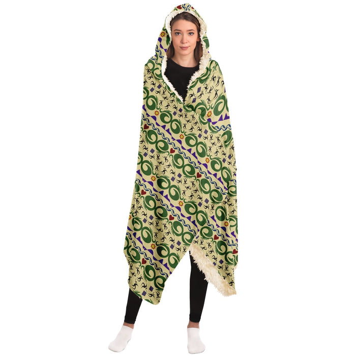 Cave Songs Hooded Blanket