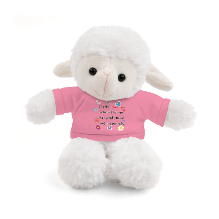 Love Wins (Anti-Misogyny) Stuffed Animal - Small