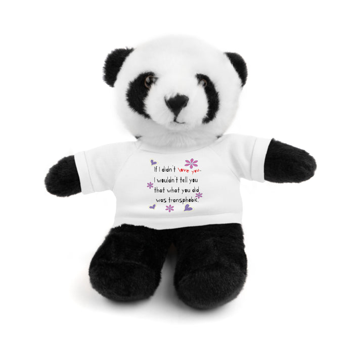 Love Wins (Anti-Transphobia) Stuffed Animal - Small