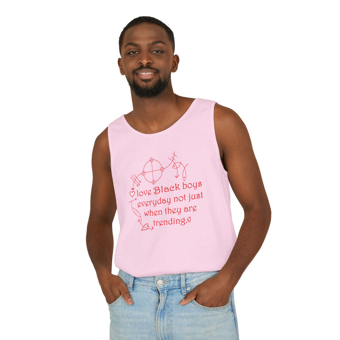 Love Black Boys Everyday... Cotton Tank Top