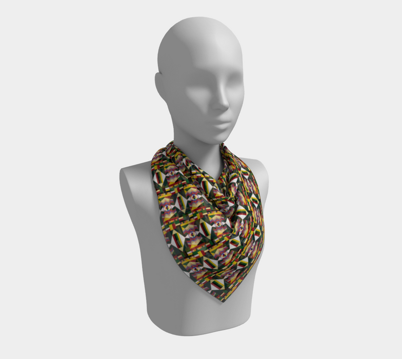 UNTI Square Silk Scarf