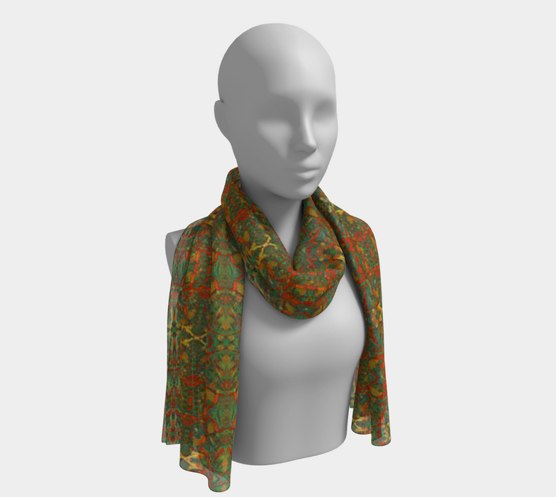 The Forests Are Speaking Silk Scarf