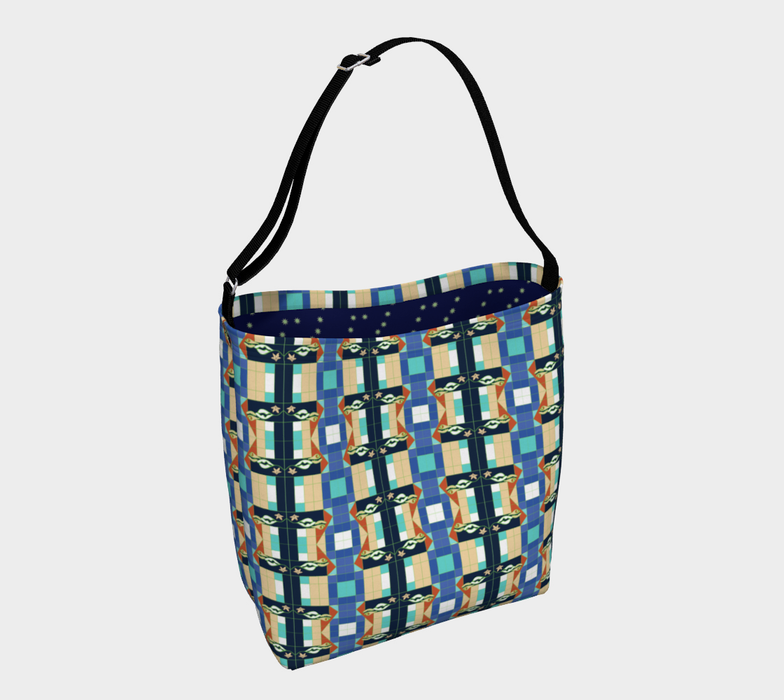 Deep Wata Messenger Tote