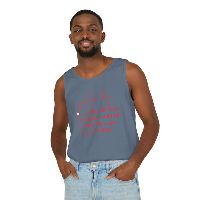 Love Black Boys Everyday... Cotton Tank Top