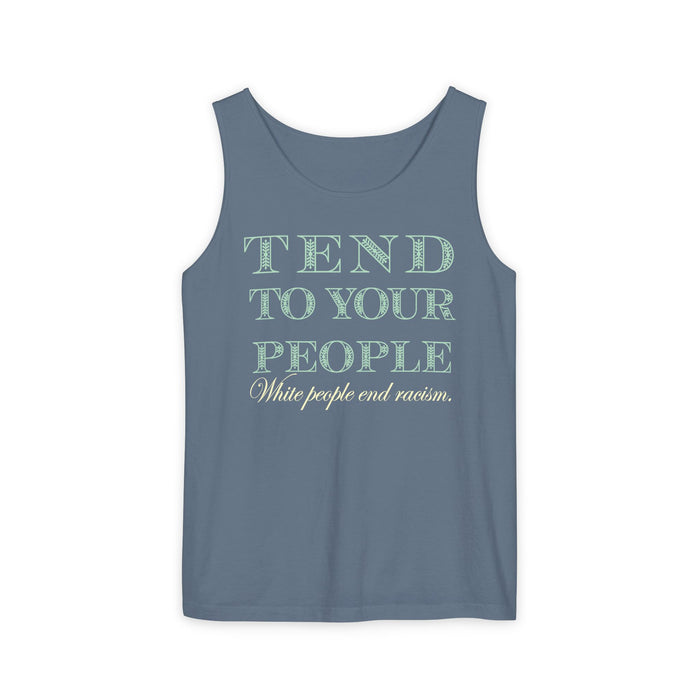 Tend To Your People Cotton Tank Top