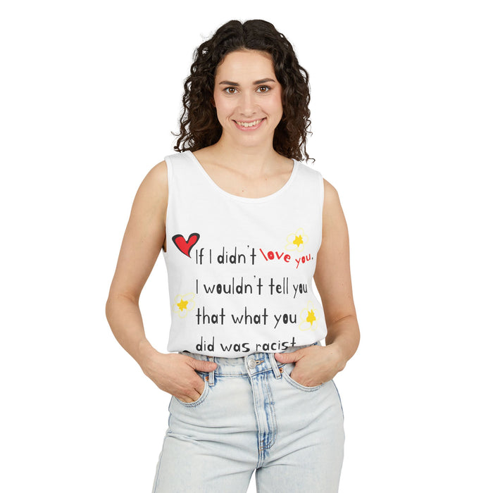 Love Wins (Anti-Racism) Cotton Tank Top