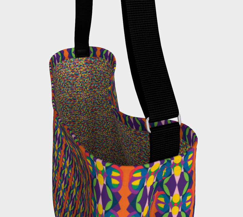 Carnival Butterfly Baby Messenger Tote