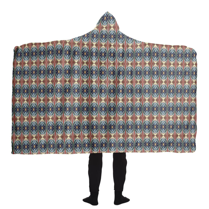 Exit The Cosmic Egg Hooded Blanket