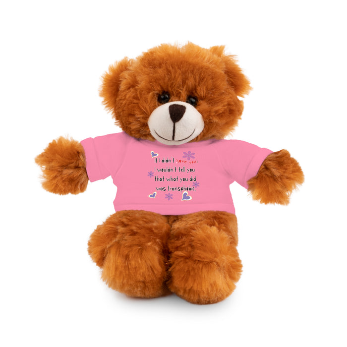 Love Wins (Anti-Transphobia) Stuffed Animal - Small