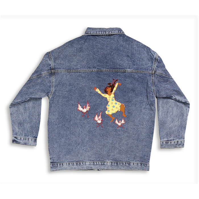 Set Em All Free Denim Jacket