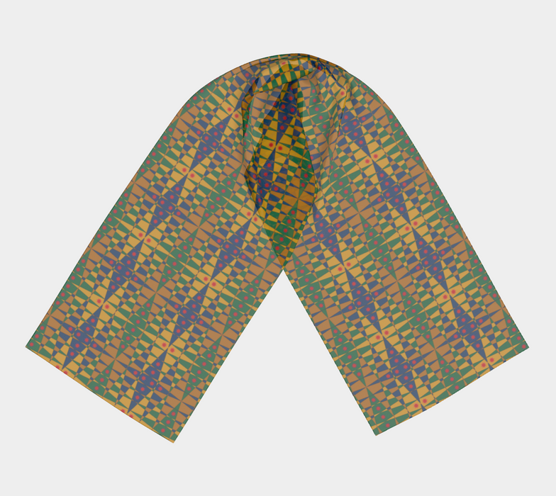 Pitti Pat To Market Silk Scarf