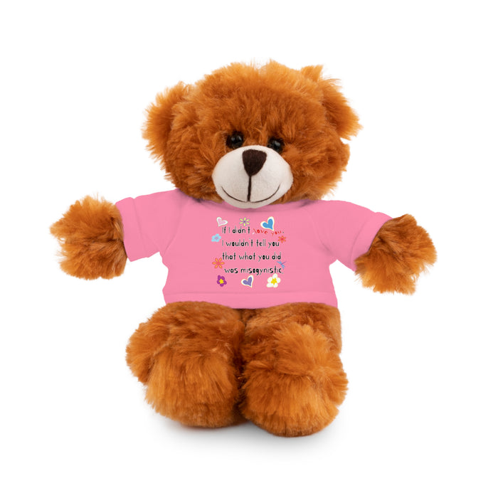 Love Wins (Anti-Misogyny) Stuffed Animal - Small