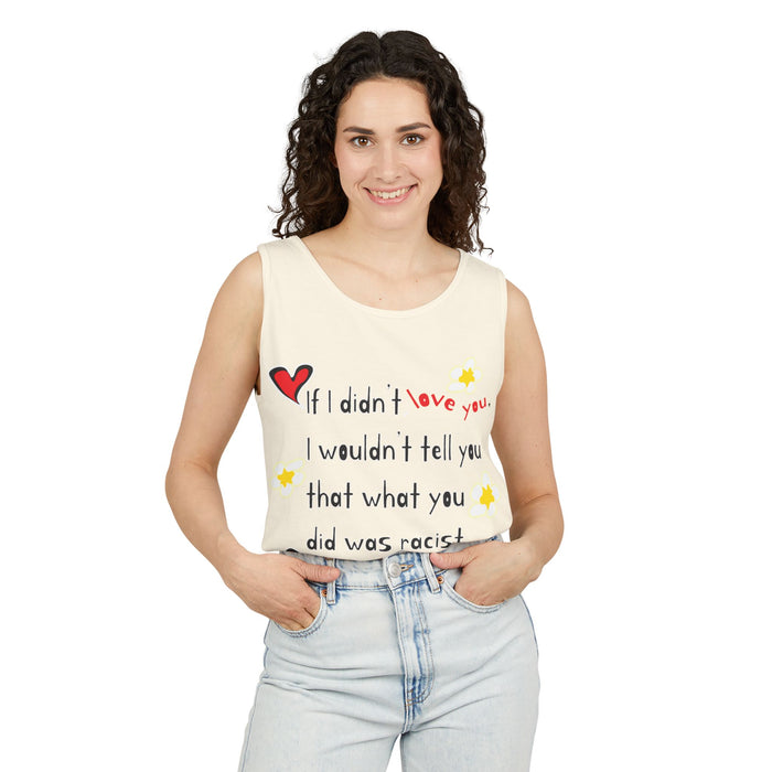 Love Wins (Anti-Racism) Cotton Tank Top