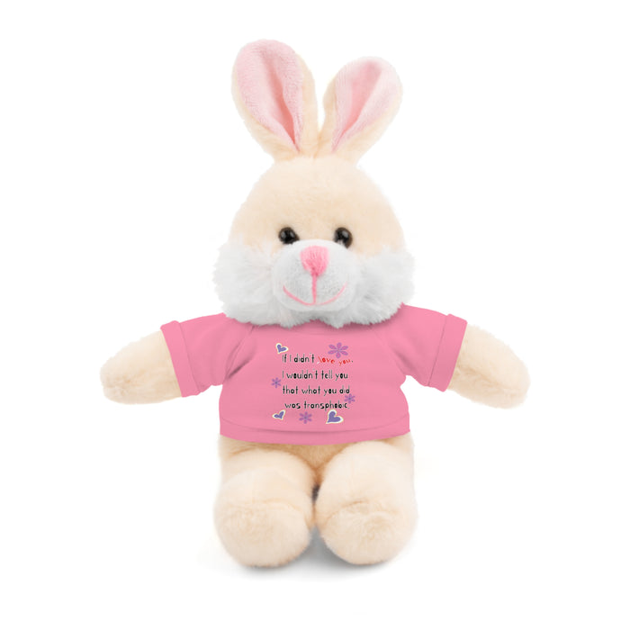 Love Wins (Anti-Transphobia) Stuffed Animal - Small