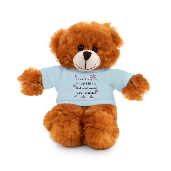 Love Wins (Anti-Transphobia) Stuffed Animal - Small