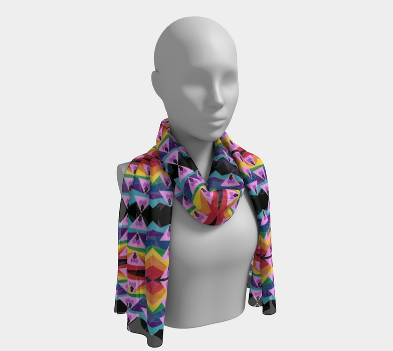 Retro Ghey Silk Scarf