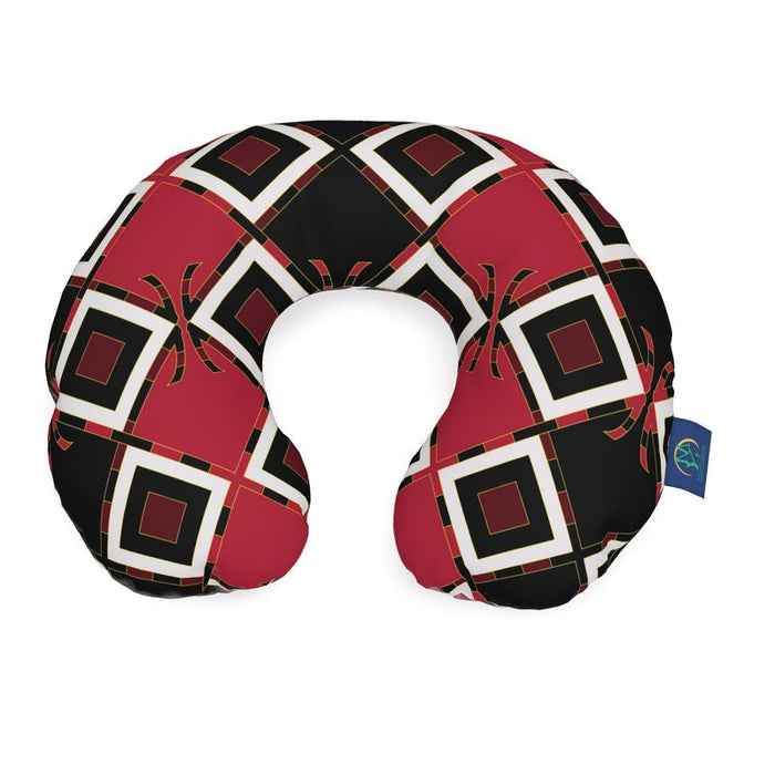 Garabato Pathways Travel Pillow