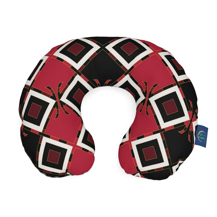 Garabato Pathways Travel Pillow