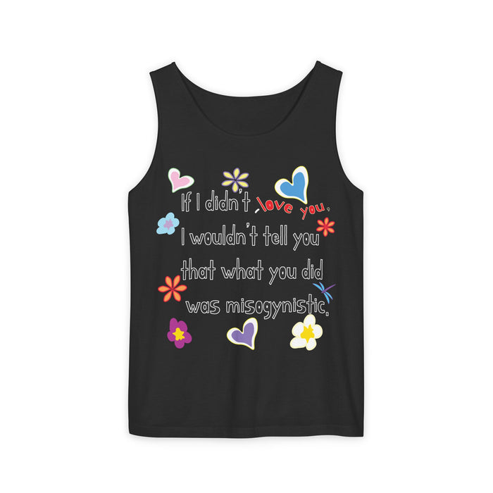 Love Wins (Anti-Misogyny) Cotton Tank Top