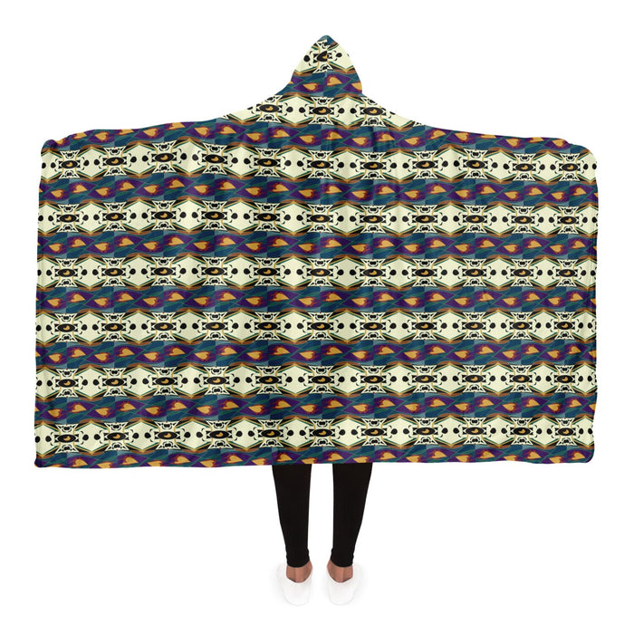 Spider Granma's Love Village Hooded Blanket