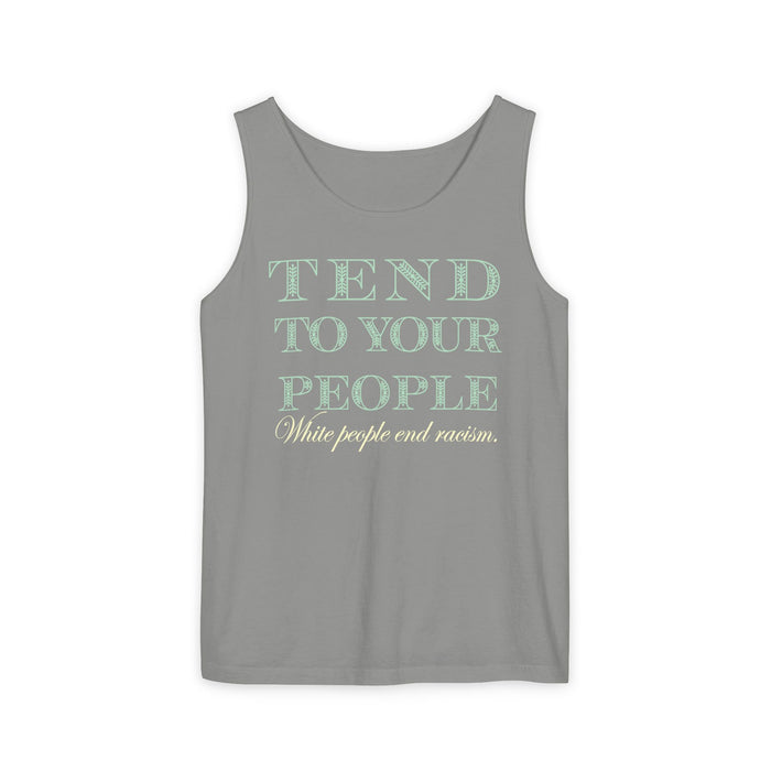 Tend To Your People Cotton Tank Top