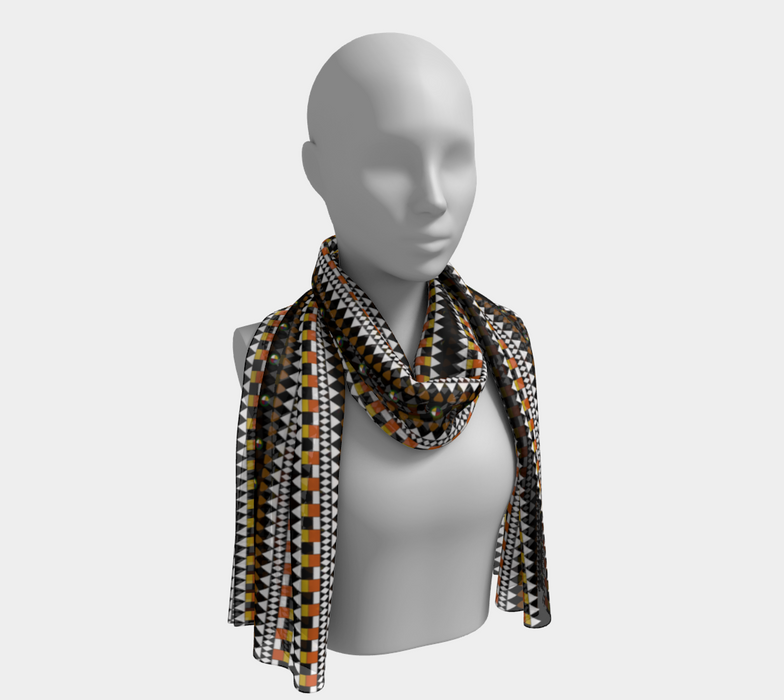 Fulani's Desire Silk Scarf