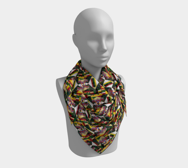 UNTI Square Silk Scarf