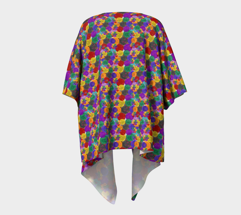 Bubbling With Pride Silk Shrug