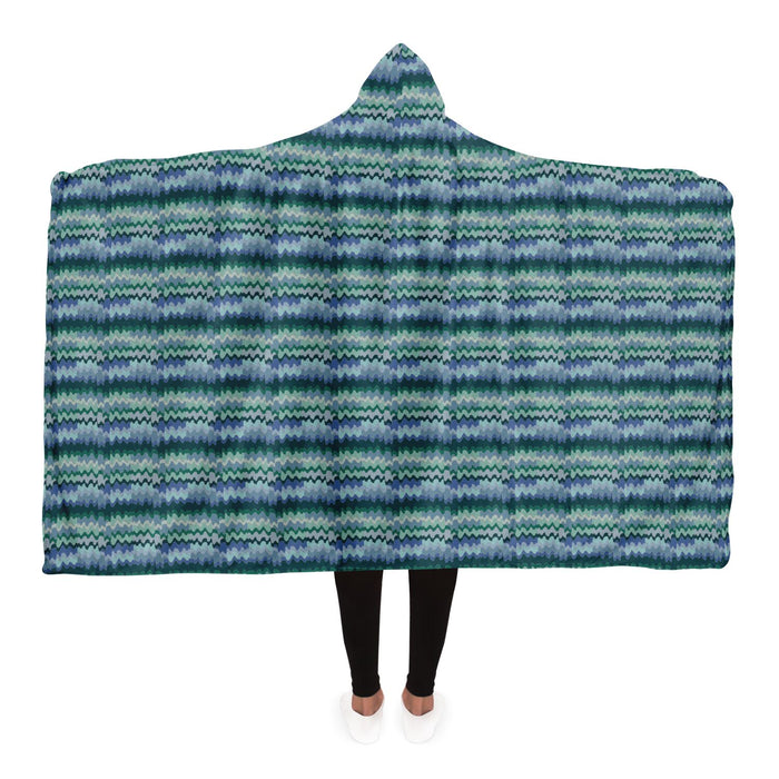 Afro Atlantics Sing Hooded Blanket