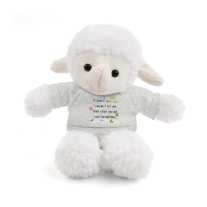 Love Wins (Anti Racism) Stuffed Animal - Small