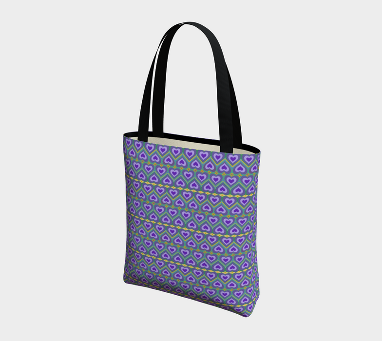 Lavender Love Swanky Tote