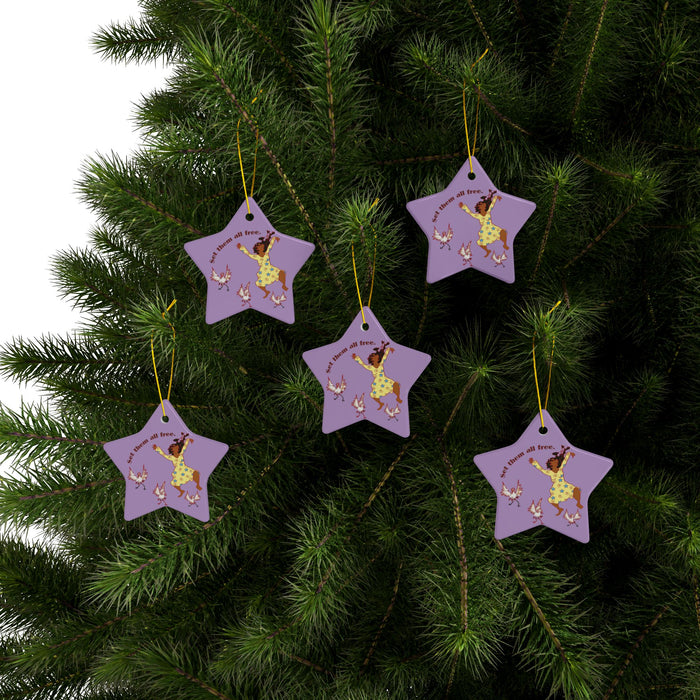 Set Em All Free Ceramic Ornaments (1,3,5,10 Pc sets)