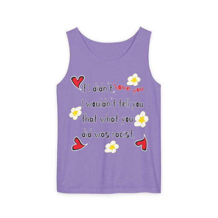 Love Wins (Anti-Racism) Cotton Tank Top