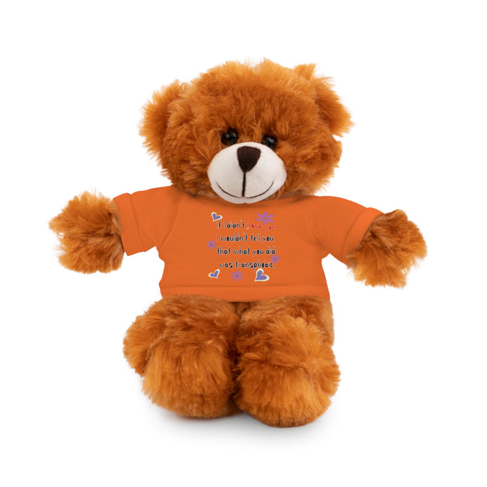 Love Wins (Anti-Transphobia) Stuffed Animal - Small