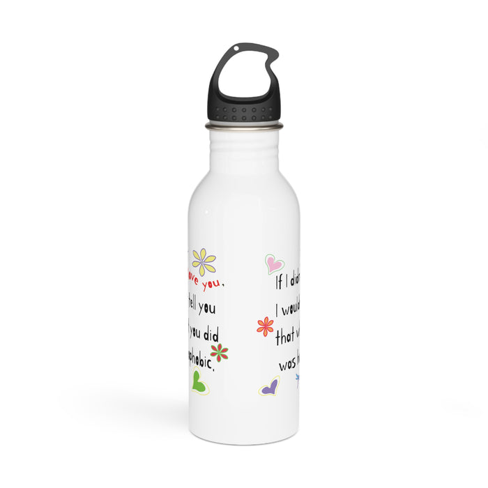 Love Wins | Anti - Homophobia Stainless Steel Water Bottle