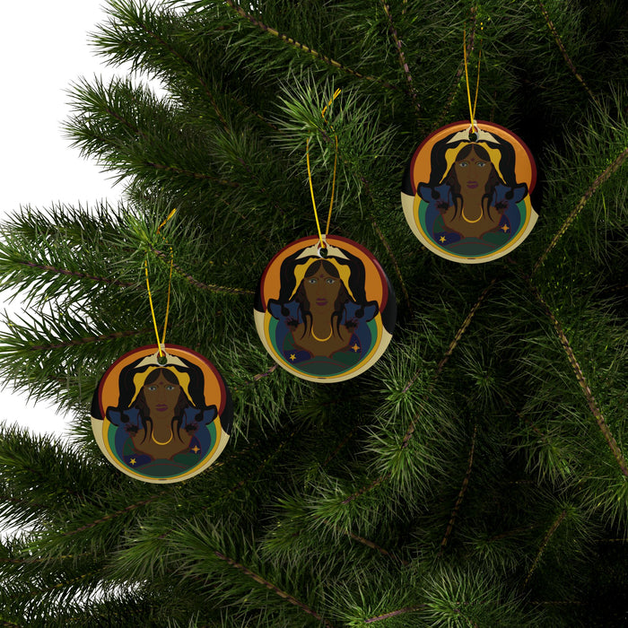 Spirit Mama Ceramic Ornaments (1, 3, 5, or 10pcs  Sets