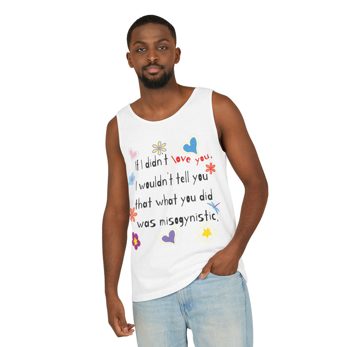 Love Wins (Anti-Misogyny) Cotton Tank Top