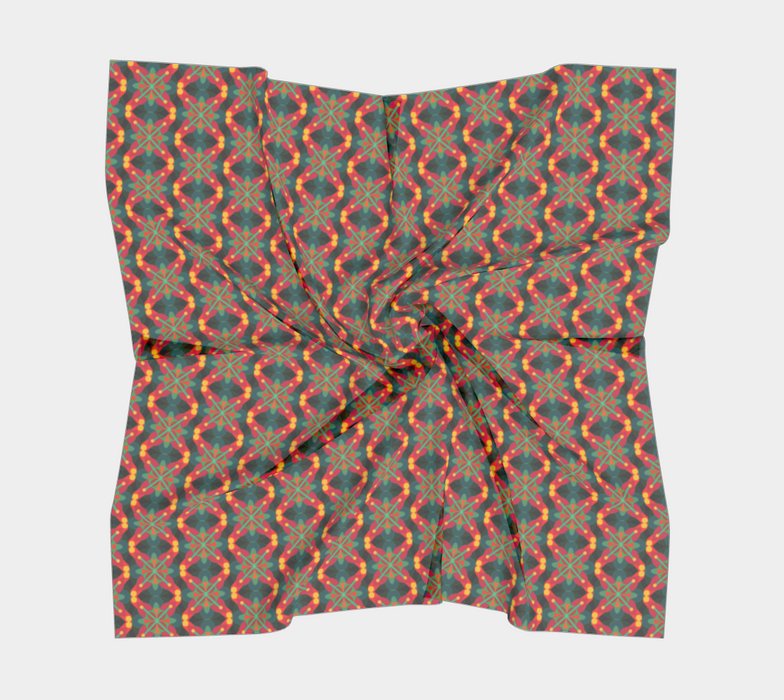 Spiritual Science Square Silk Scarf