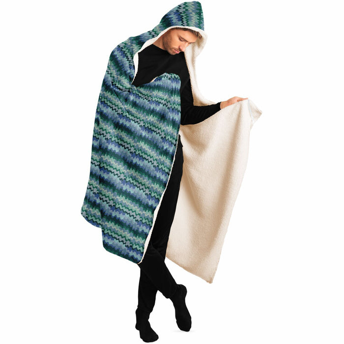 Afro Atlantics Sing Hooded Blanket