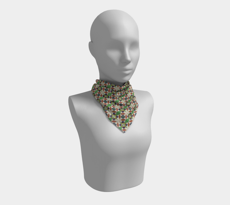 Umoja Square Silk Scarf