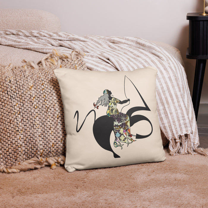 Carried Away Throw Pillow