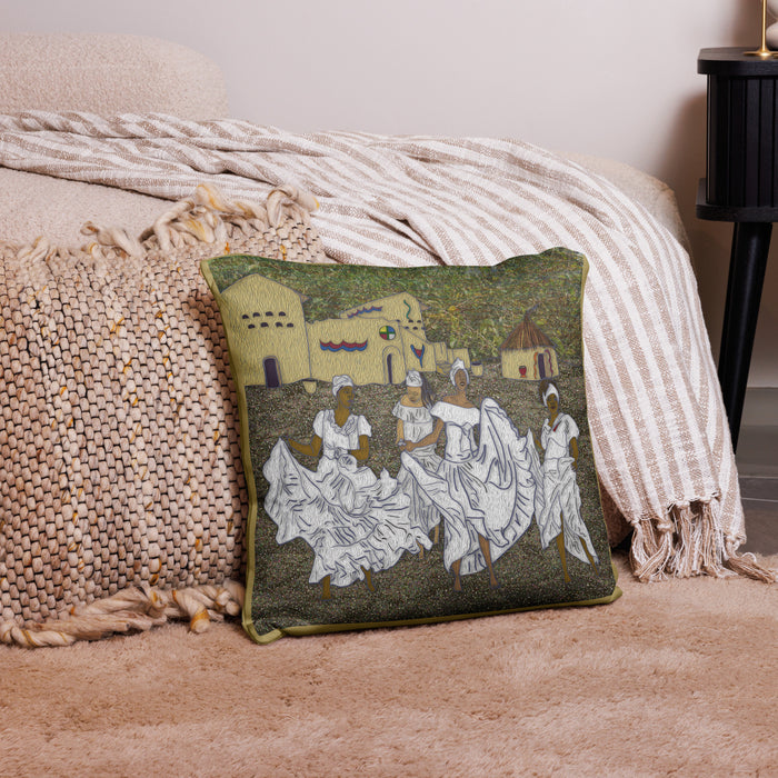 Celebration For Wombed Ones Throw Pillow