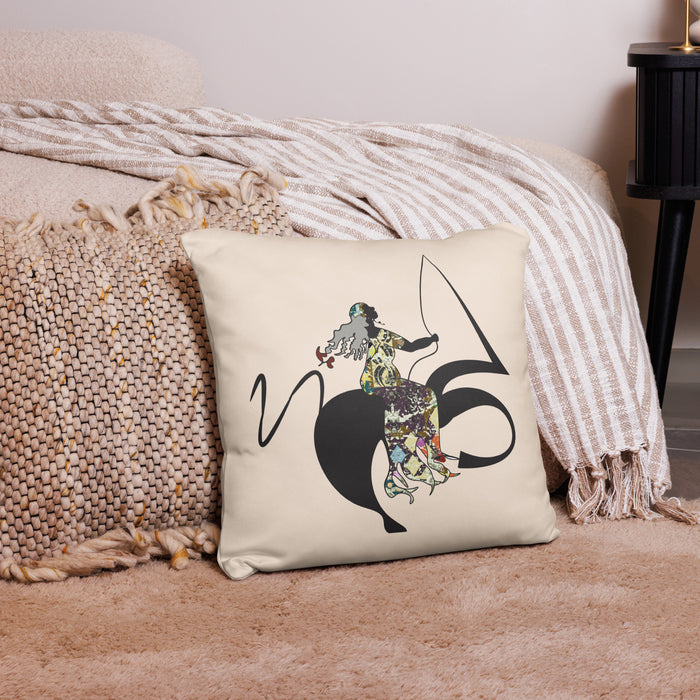 Carried Away Throw Pillow